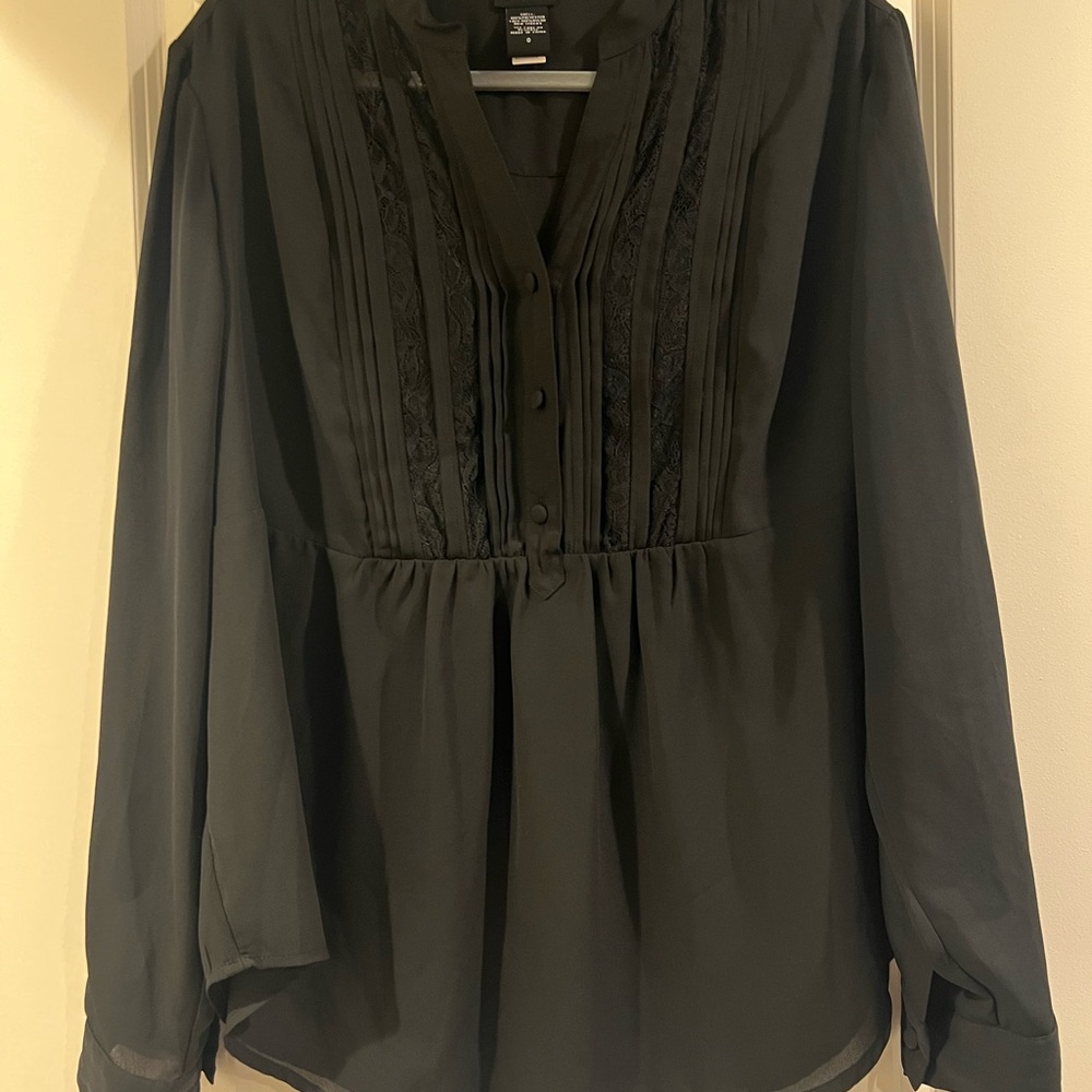 Torrid Black Women's Blouse Size 0